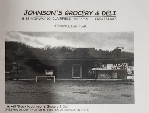 a picture of johnson's grocery & deli
